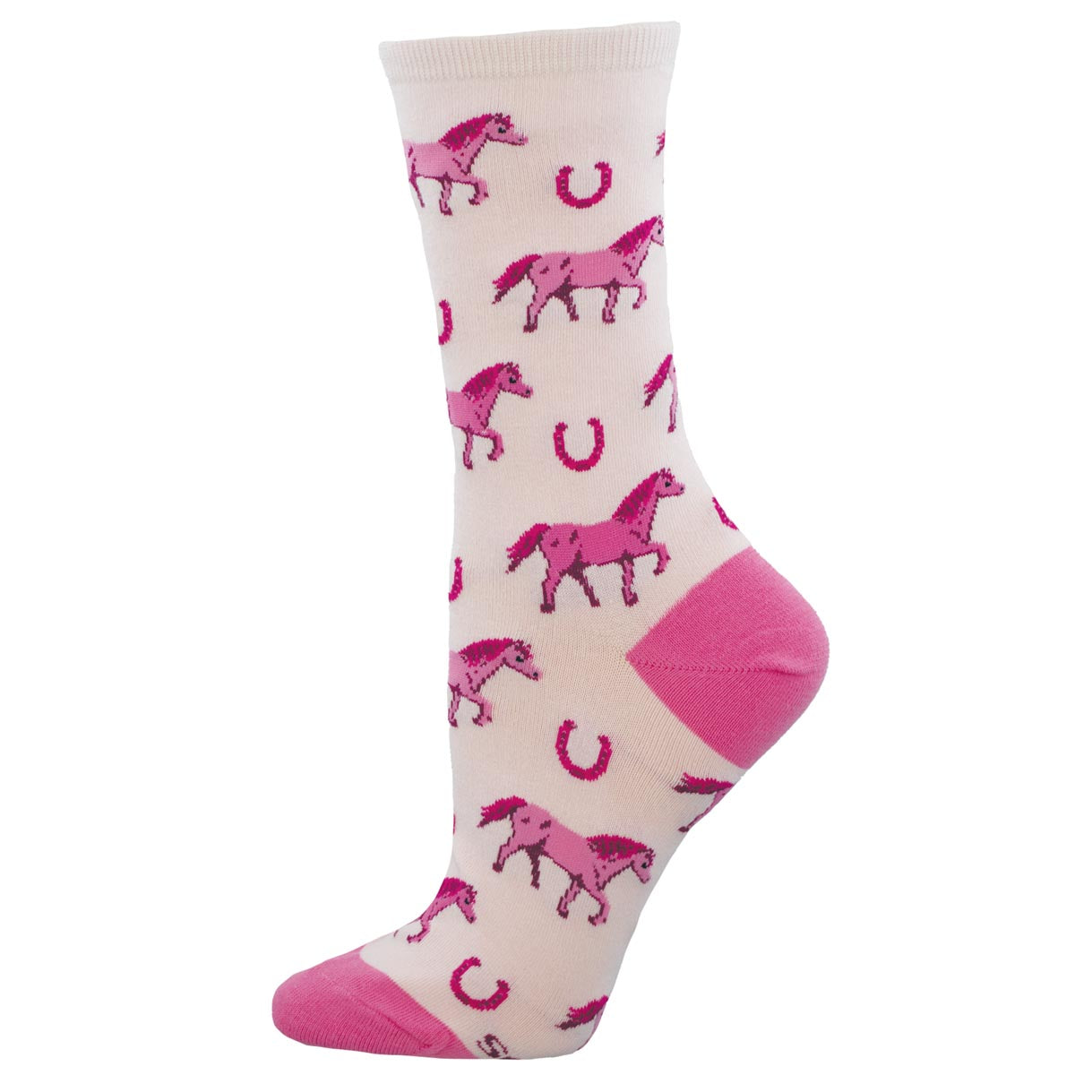 SOCKSMITH  FUCHSIA HORSE SOCIETY
