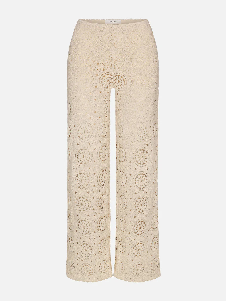 Frame The Crochet Pant Cream