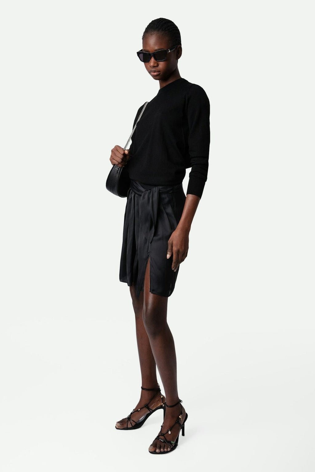 Zadig & Voltaire Joji Satin Skirt