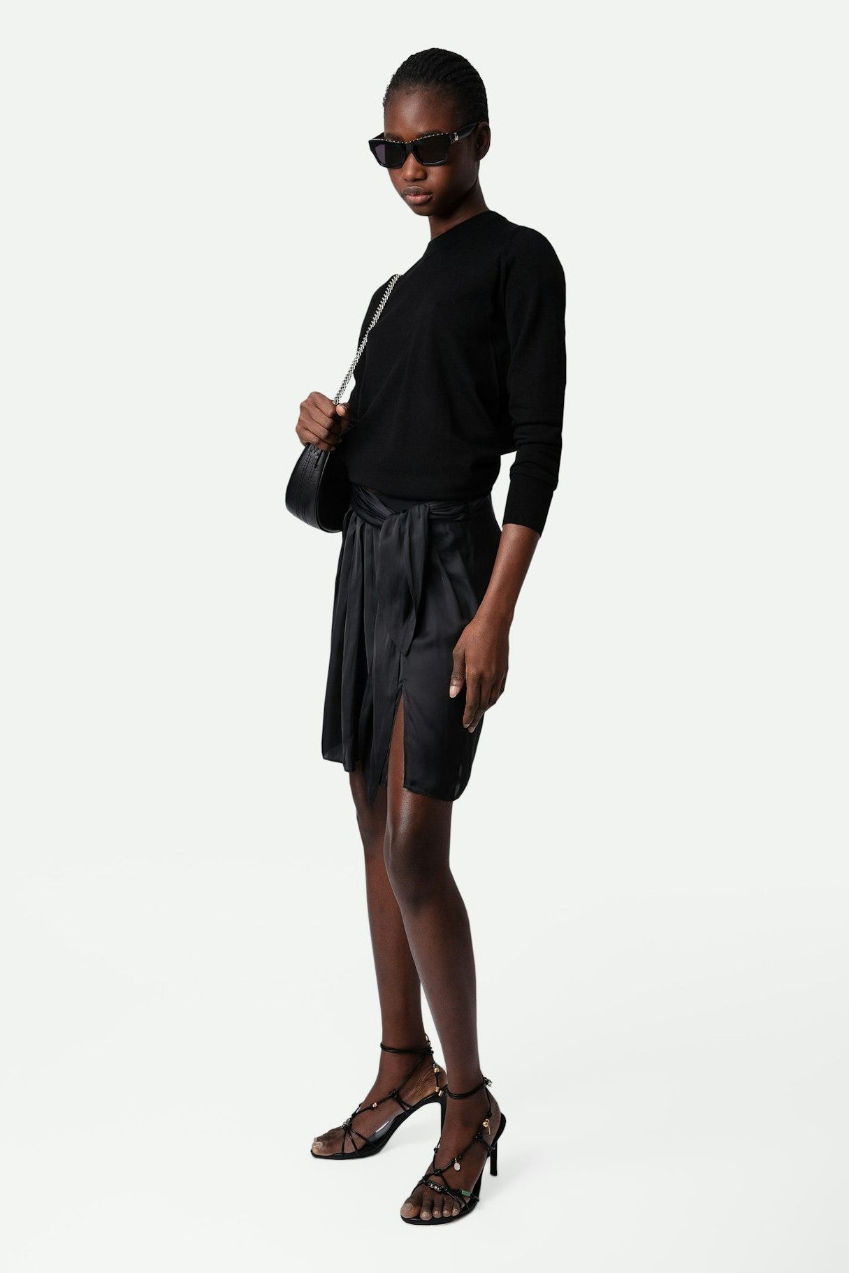 Zadig & Voltaire Joji Satin Skirt