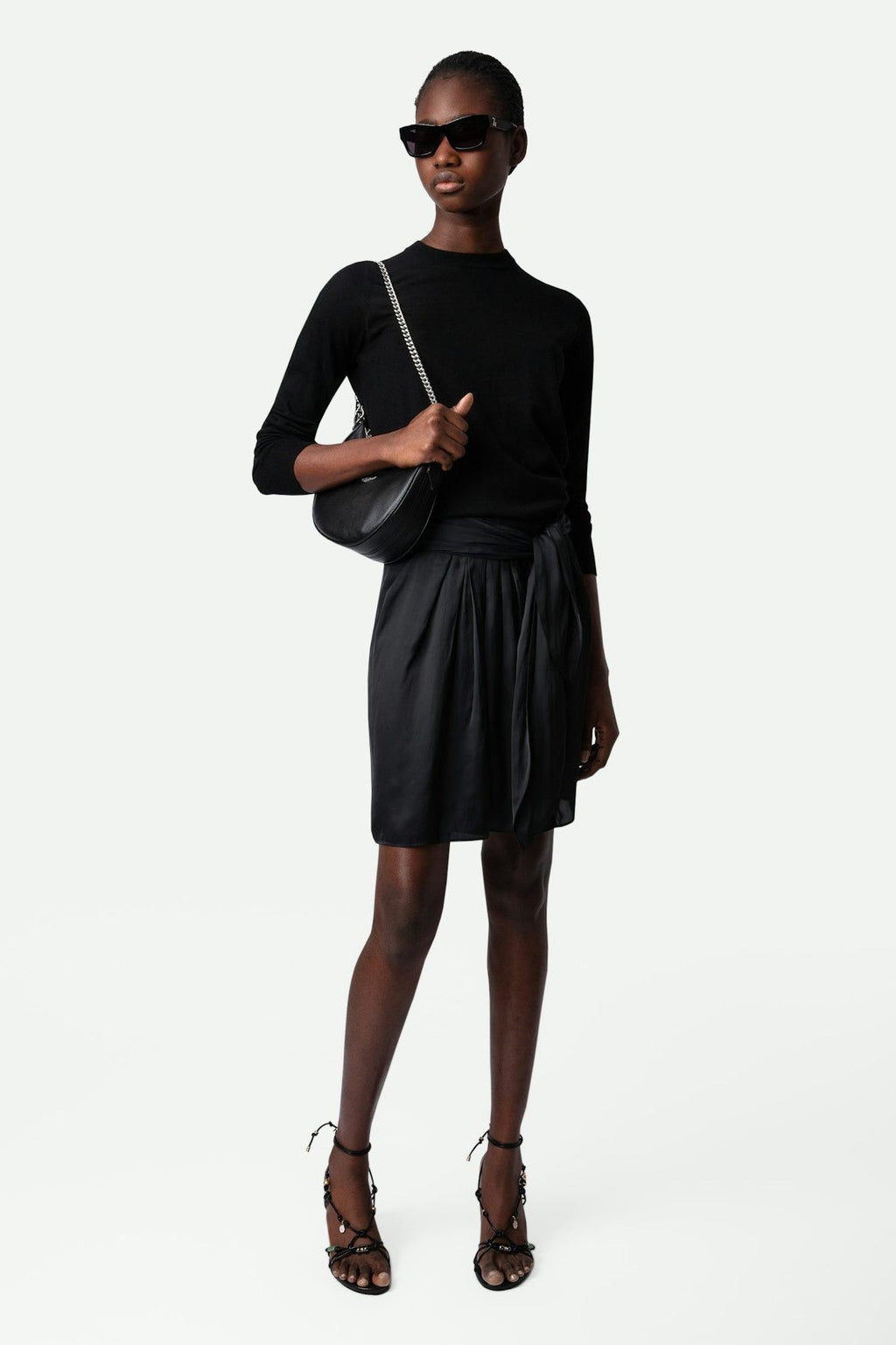 Zadig & Voltaire Joji Satin Skirt