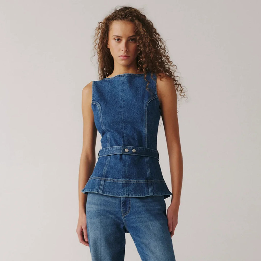 Warp + Weft LGA Chemise en jean