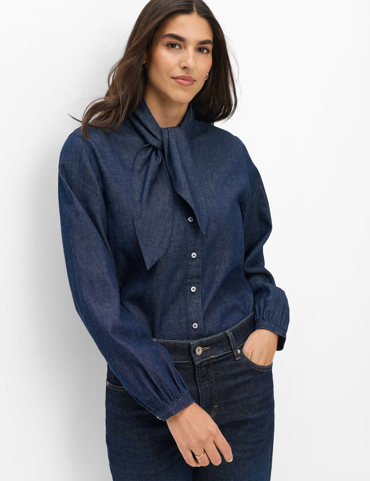 Blouse en denim Velia, modèle Brax