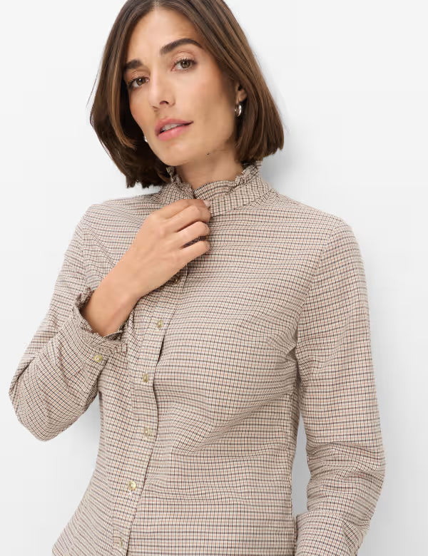 Brax Chemise style Victoria - Écru doux
