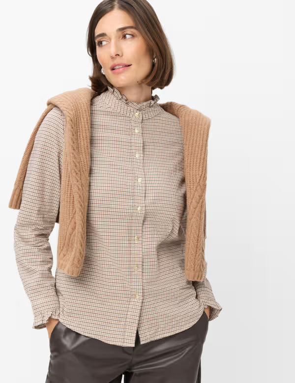 Brax Chemise style Victoria - Écru doux