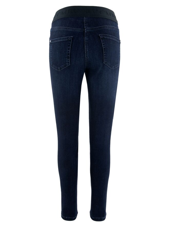 Cambio Philia Elastic-Waist Jeans