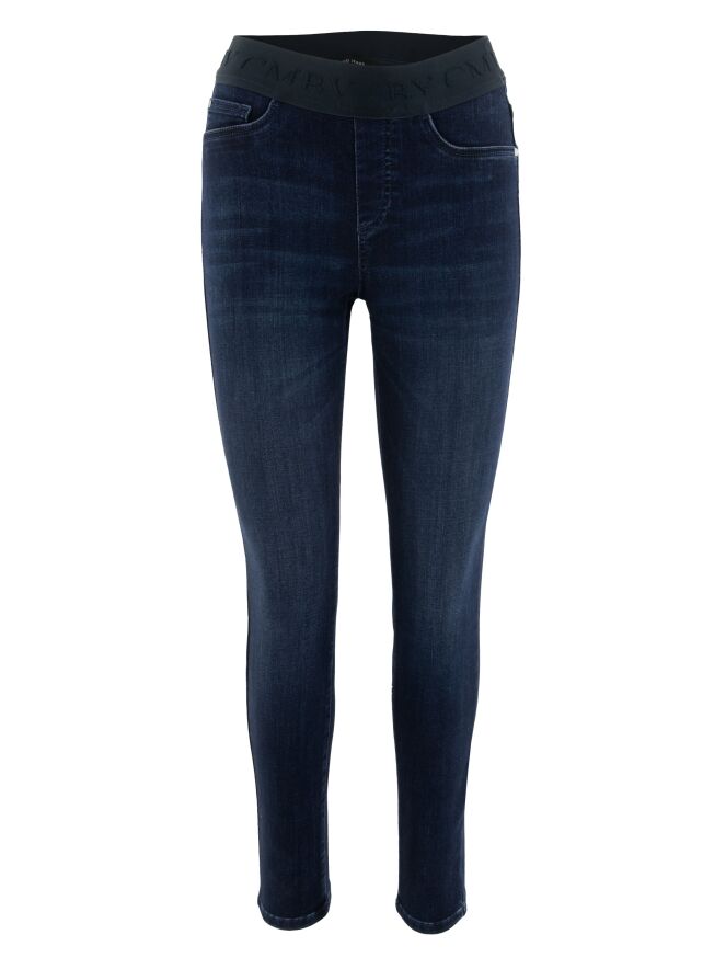 Cambio Philia Elastic-Waist Jeans
