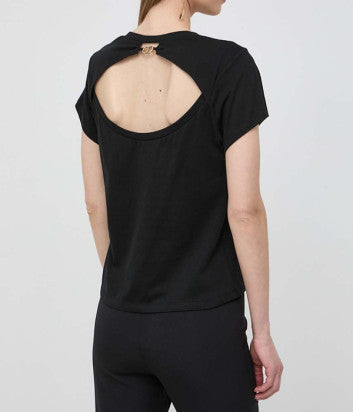 T-shirt Twinset à découpe au dos