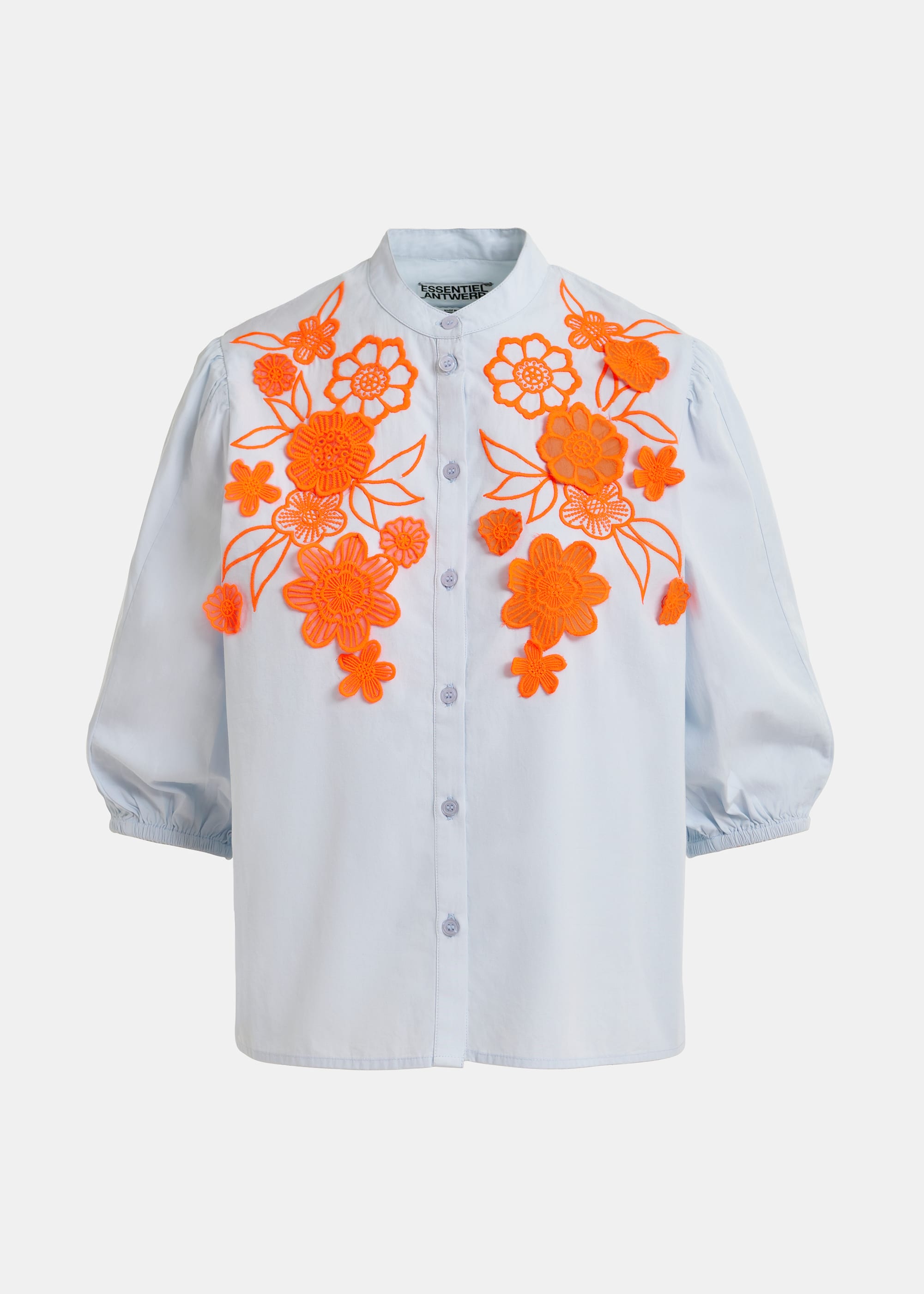 Essentiel Antwerp Jorja Pop Up Rose Shirt Lake View