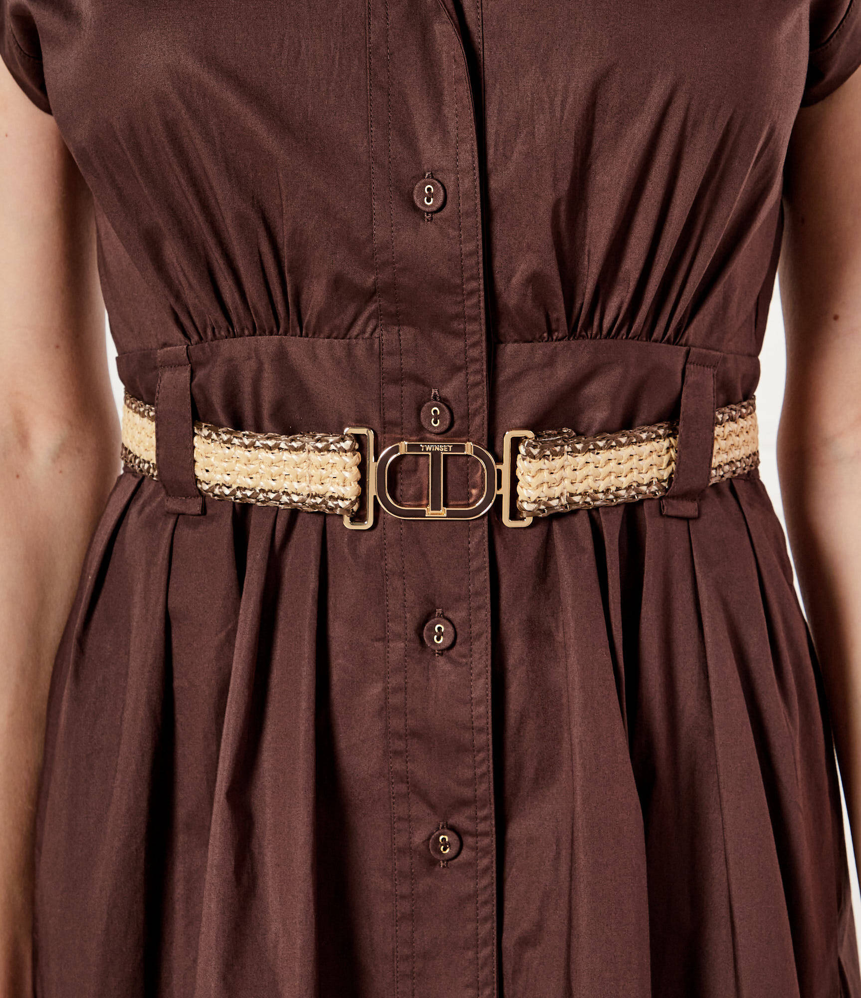 Twinset Midi Shirt Dress